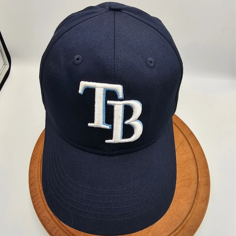 Tampa Bay Rays Youth Navy Blue Embroidered Logo MLB Baseball Snapback Hat Cap